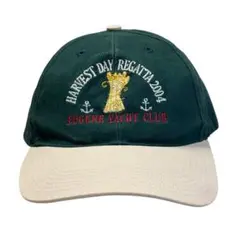 USA CAP ツートン キャップ 古着 EUGENE YACHT CLUB