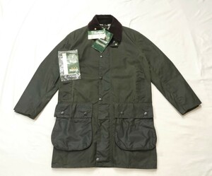 80s ”Deadstock“ Barbour border c34　デッドストック 未使用　バブアー　ボーダー　セージ