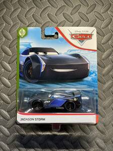 マテル カーズ ミニカー　 ジャクソン ストーム MATTEL CARS キャラクターカー JACKSON STORM 次世代レーサー