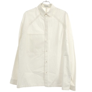 JIL SANDER ジルサンダー 19SS コットンオーバーサイズブラウス シャツ ホワイト 40 JSUO742039 ITMTDBJFX242