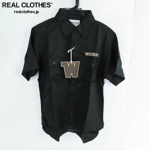 ☆【未使用】WEIRDO/ウィアード HY GEAR - S/S SHIRTS/シャツ BLACK WRD-19-SS-02/M /LPL