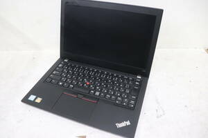 Y08/029 Lenovo ノートパソコン ThinkPad X280 20KES4SB00 CPU Core i5 8250U 1.6GHz メモリ 8GB SSD 128GB BIOS画面確認済み 現状品