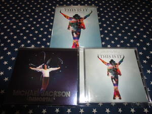 MICHAEL JACKSON『THIS IS IT』『IMMORTAL』など3枚セット