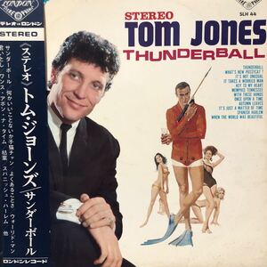 トム・ジョーンズ Tom Jones THUNDERBALL 帯付LP レコード 5点以上落札で送料無料t