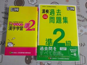 ２冊セット　漢検準２級ハンディ漢字学習+２０２０年度版過去問題集