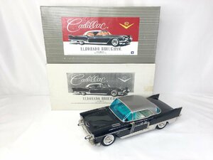 MARUSAN マルサン Cadillac ELDORADO BROUGHAM 1957＆1958 キャデラック エルドラド ブロアム 復刻版 ブリキカー 箱付き カラー：ブラック