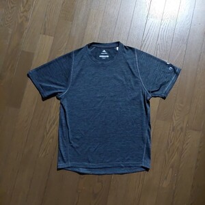 adidas☆ランニングTシャツ ☆CLIMALITE グレー　サイズM