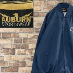 AUBURN SPORTSWEAR ブルゾン　スナップボタン　ワンポイント