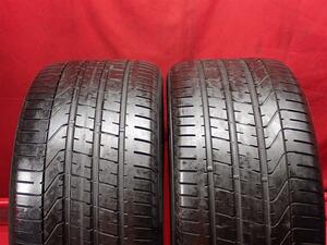 タイヤ2本 《 ピレリ 》 PZERO [ 315/35R21 111Y ]9分山★ NO ポルシェカイエン n21