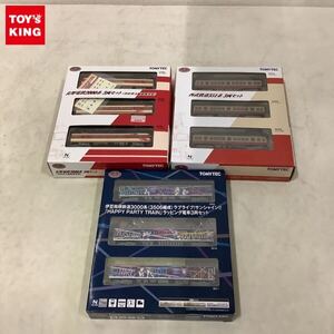 1円〜 TOMY TEC Nゲージ 西武鉄道351系 3両セット 長野電鉄2000系 3両セット 冷房車A編成新塗装 他