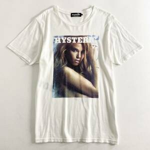 Bf13 HYSTERIC GLAMOUR ヒステリックグラマー × PLAYBOY プレイボーイ 半袖Tシャツ カットソー トップス ガールプリント M メンズ 紳士服