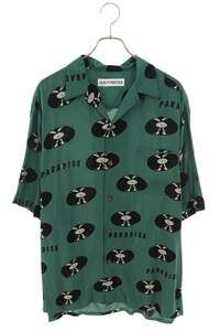 ワコマリア 半袖シャツ 24SS HAWAIIAN SHIRT S/S 24SS-WMS-HI04 サイズ:XL レコードハワイアンレーヨン半袖シャツ 中古 BS99