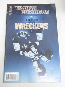 トランスフォーマーズ　Transformers last stand of the wareckers #3　アメコミ　3001