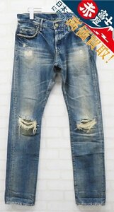 3P4610/HYSTERIC GLAMOUR スタッズデニムパンツ ヒステリックグラマー