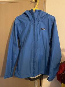 【最終出品】【美品】PATAGONIA パタゴニア トレントシェル 3L ジャケット TORRENTSHELL 3L JACKET BLUE レディース　Mサイズ　