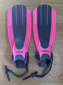 TUSA フィン ダイビング IMPREX サイズS ツサ ピンク ダイビングフィン スキューバダイビング 女性用
