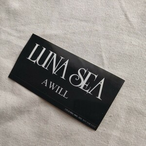 【激レア】 LUNA SEA ★ 非売品 ステッカー ルナシー シール 購入特典