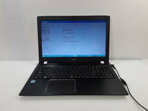  ACER ASPIRE E5-575 CORE i5 7世代 8GB BIOS 確認ノートパソコンジャンク (151801