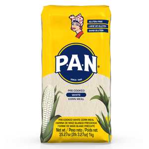 Harina P.A.N 白とうもろこしの粉(アレパ用 マサ粉) 1kg×3個セットトルティーヤ タコス 生地 Harina de Maiz Blanco Precocida PAN