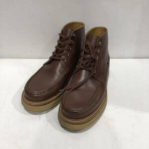 【HERMES】Denver ankle boot エルメス 27cm BRW レザー ブーツ ts202409