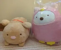 すみっコぐらしぬいぐるみ2点セット  とんかつ&しろくま