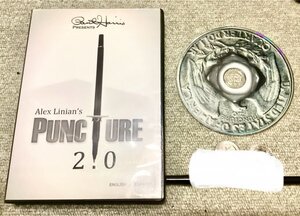 賢すぎる原理・溶けるように貫通...◆パンクチャー2.0 PUNCTURE2.0（DVD＋ギミック付き）◆手品・マジック