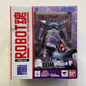 【開封済】ROBOT魂 ドム ver.A.N.I.M.E スミ入れ有り ロボット魂 バンダイ フィギュア 機動戦士ガンダム