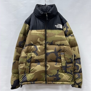 THE NORTH FACE/ザ ノースフェイス/Novelty Nuptse Jacket/ノベルティヌプシジャケット/ND91842/ウッドランドカモ/Lサイズ/カモフラージュ