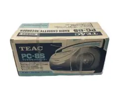 未使用品相当 TEAC モノラル ラジオカセットレコーダー PC-8S