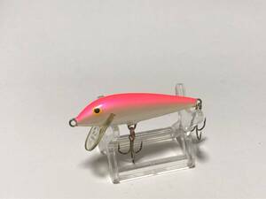 ラパラ カウントダウン ミノー RAPALA COUNTDOWN MINNOW CD-7 蛍光ピンク (検.フィンランド アイルランド オールド OLD　ジャパン)