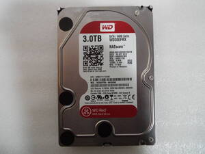 送料無料 WD Red WD30EFRX-68AX9N0 3TB 3.5インチ SerialATA 内蔵ハードディスク ハードディスク HDD WD30EFRX NAS レッド 注意 ②