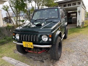 スズキ　ジムニー　JA22W 平成９年　車検残あり　リフトアップ　ＡＴ　大分　熊本　エンジンエアコン好調　すぐ乗れます