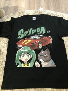 タグなし新品黒地にキャラクターTシャツM