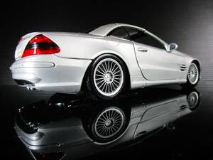 ☆希少☆カスタム品☆Maisto 1/18 MERCEDES BENZ SL55AMG メルセデスベンツSL55 AMG☆ローダウン仕様／Ｒ230型☆