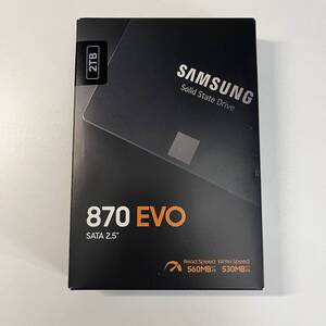 SAMSUNG 870 EVO 2TB SSD SATA 269時間