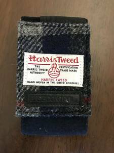 中古品 Harris Tweed　ハリスツイード　スマホケース 2206m104