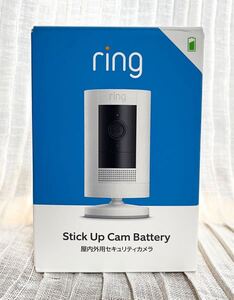 Amazon Ring Stick Up Cam Battery 防犯カメラ 白