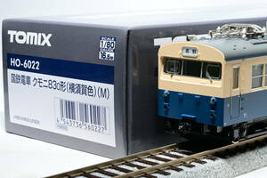 Tomix トミックス HO-6022 国鉄 荷物 電車 クモニ 83 スカ色 M車 モーター付 中古 現状にて ( 鉄道 模型 ＨＯ ゲージ JR 中央本線 