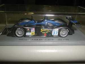 S.M 1/43 MGローラEX257 NO37 セブリング 2002