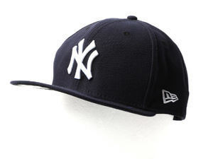 デッドストック 未使用 ■ ニューエラ x NY ヤンキース ベースボール キャップ 濃紺 紺 60.6cm 帽子 NEW ERA メジャーリーグ 大リーグ 野球