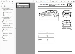 ルノー　メガーヌⅡ （2002-2008） ワークショップマニュアル＆配線図　MEGANE Ⅱ 整備書