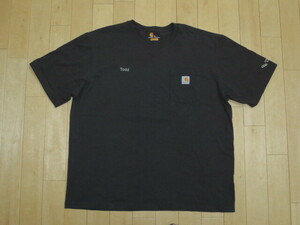 ☆カーハート☆carhartt☆Todd☆Tシャツ☆XLサイズ☆黒色☆