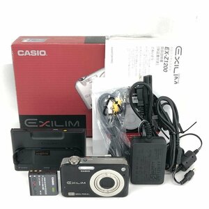 CASIO カシオ コンパクトデジタルカメラ 通電○ EXILIM EXZ1200 11004188A 一式【CIBB0068】