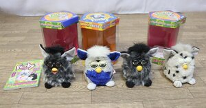 【ト足】 Tomy Furby 初代ファービー 2000年版 限定生産品 他 グレー ブラック バディーズ 人形 本 まとめ CO268CAA05