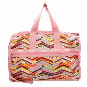 レスポートサック LesportSAC トートバッグ ショルダーバッグ 2WAY 総柄 ピンク /FT 0826 レディース