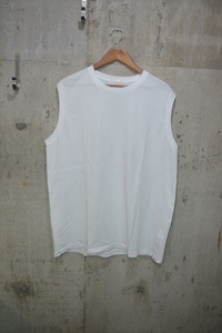 コモリ　COMOLI　コットンジャージ ノースリーブ　Ｔシャツ　Z01-05011 D6831