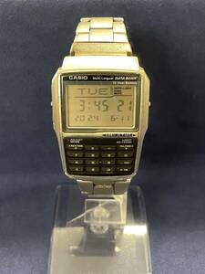 中古腕時計 CASIO DATA BANK カシオ データバンク DBC-32D-1A 海外モデル【日本未発売】クオーツ (6.4)