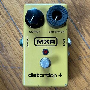 MXR distortion ＋/ディストーション プラス ブースター オーバードライブ 81年製 82年製 ヴィンテージ ビンテージ