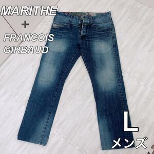 MARITHE FRANCOIS GIRBAUD デニム インディゴ マリテフランソワジルボー メンズ デニムパンツ W88