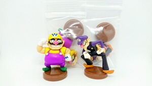 チョコエッグ スーパーマリオ ワリオ ワルイージ 2個セット フィギュア Nintendo mario wario waluigi 任天堂